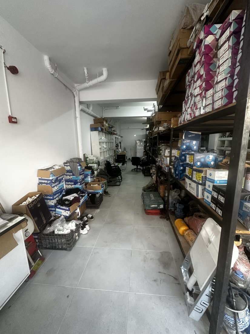 Depoda boru, fittings ve armatür stokları